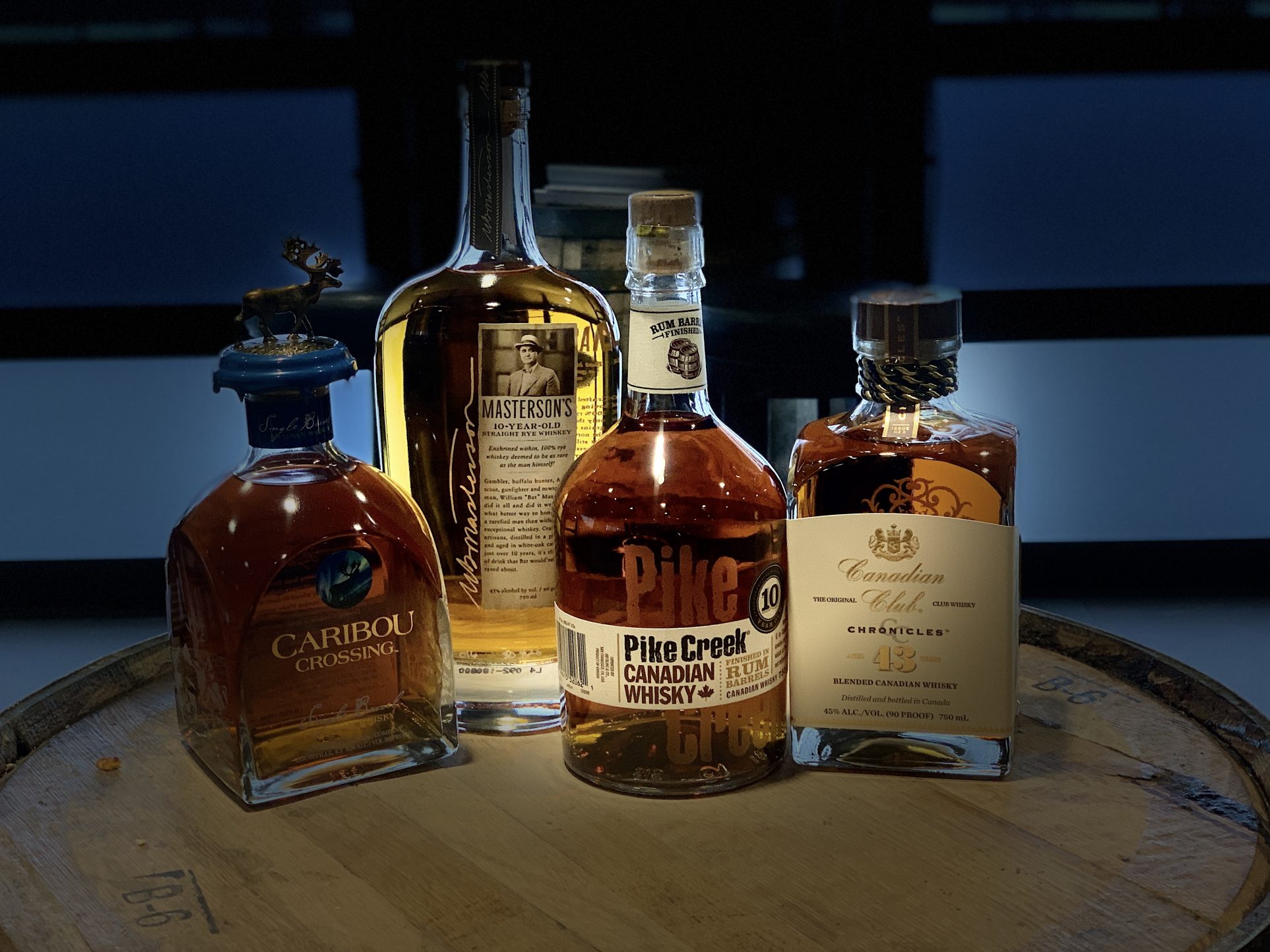 Canadian Whisky Tasting